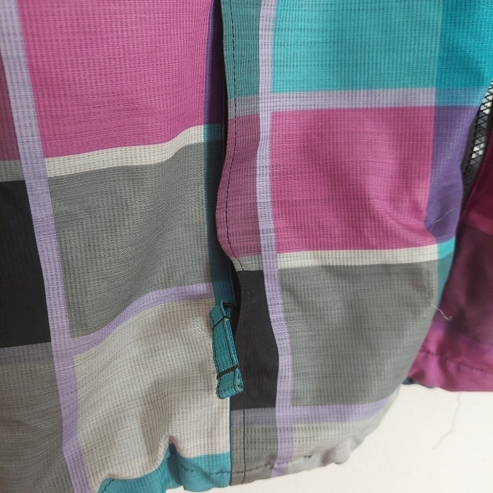 Empyre Technical Outerwear Patchwork Plaid Jacket… - image 6